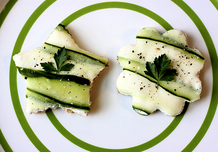 креативный бутерброд