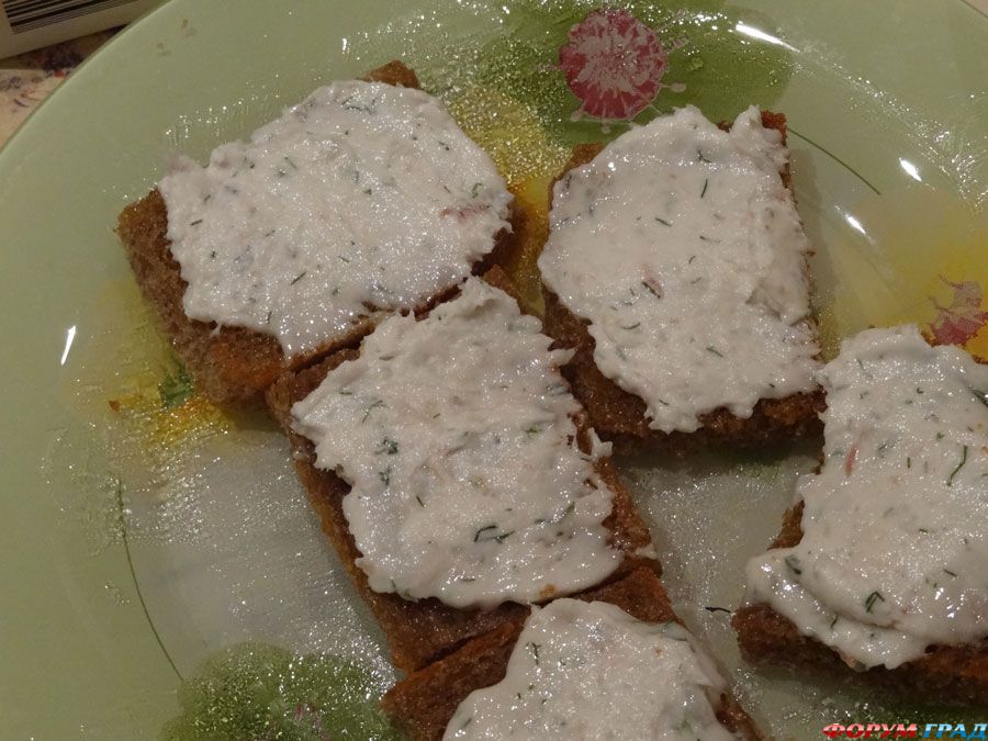 бутерброд с салом