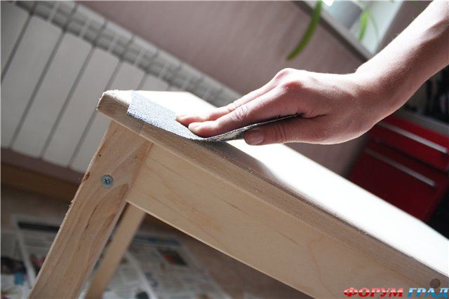 Роспись мебели своими руками