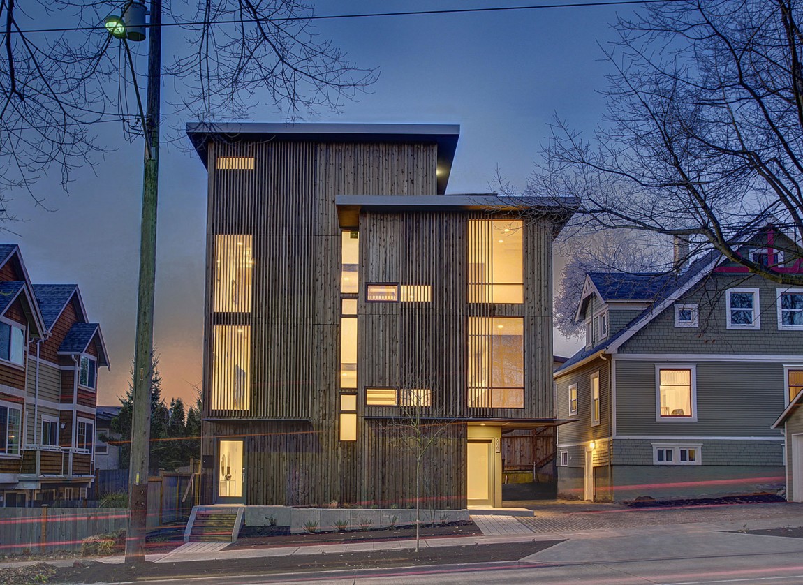  Дома Ballard Aperture от First Lamp Architecture, Сиэтл, Вашингтон, США