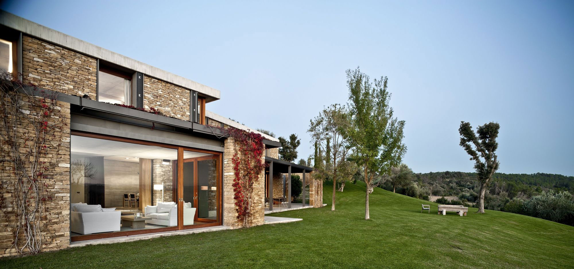 Дизайн интерьера жилого комплекса House in El Ampurdán в Каталонии
