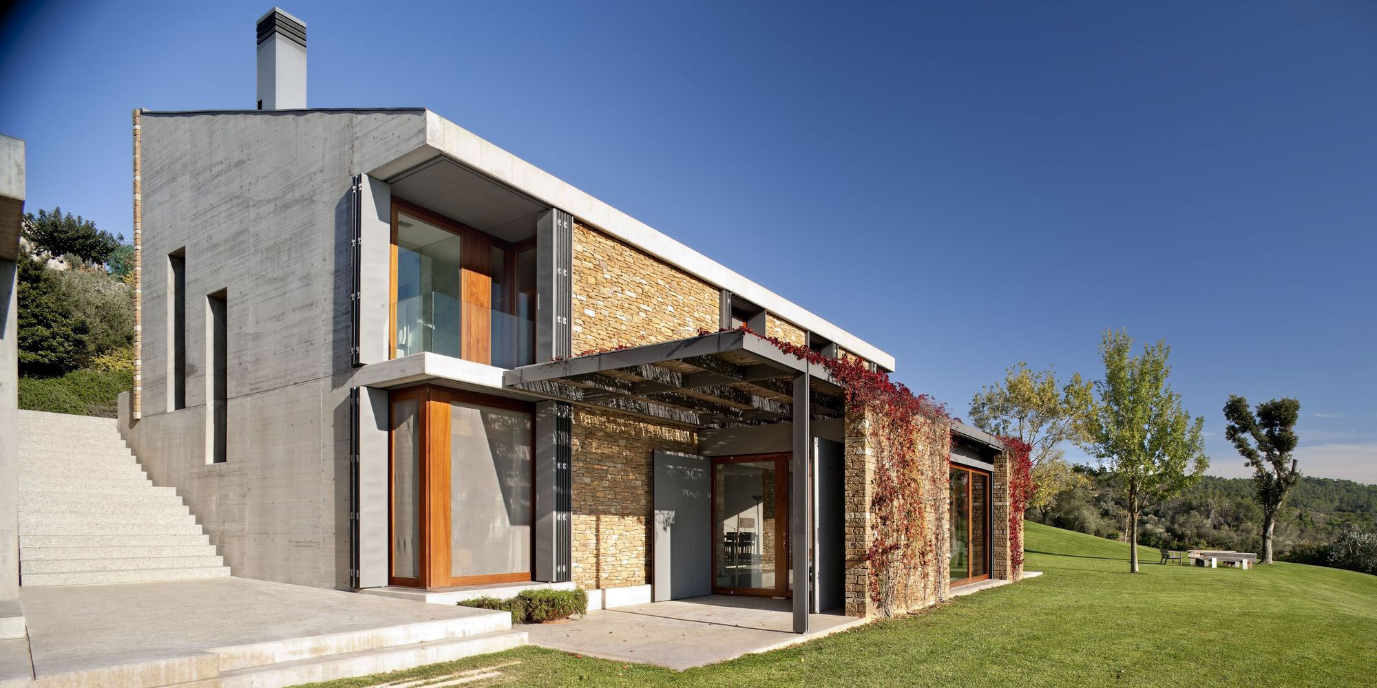 Дизайн интерьера жилого комплекса House in El Ampurdán в Каталонии