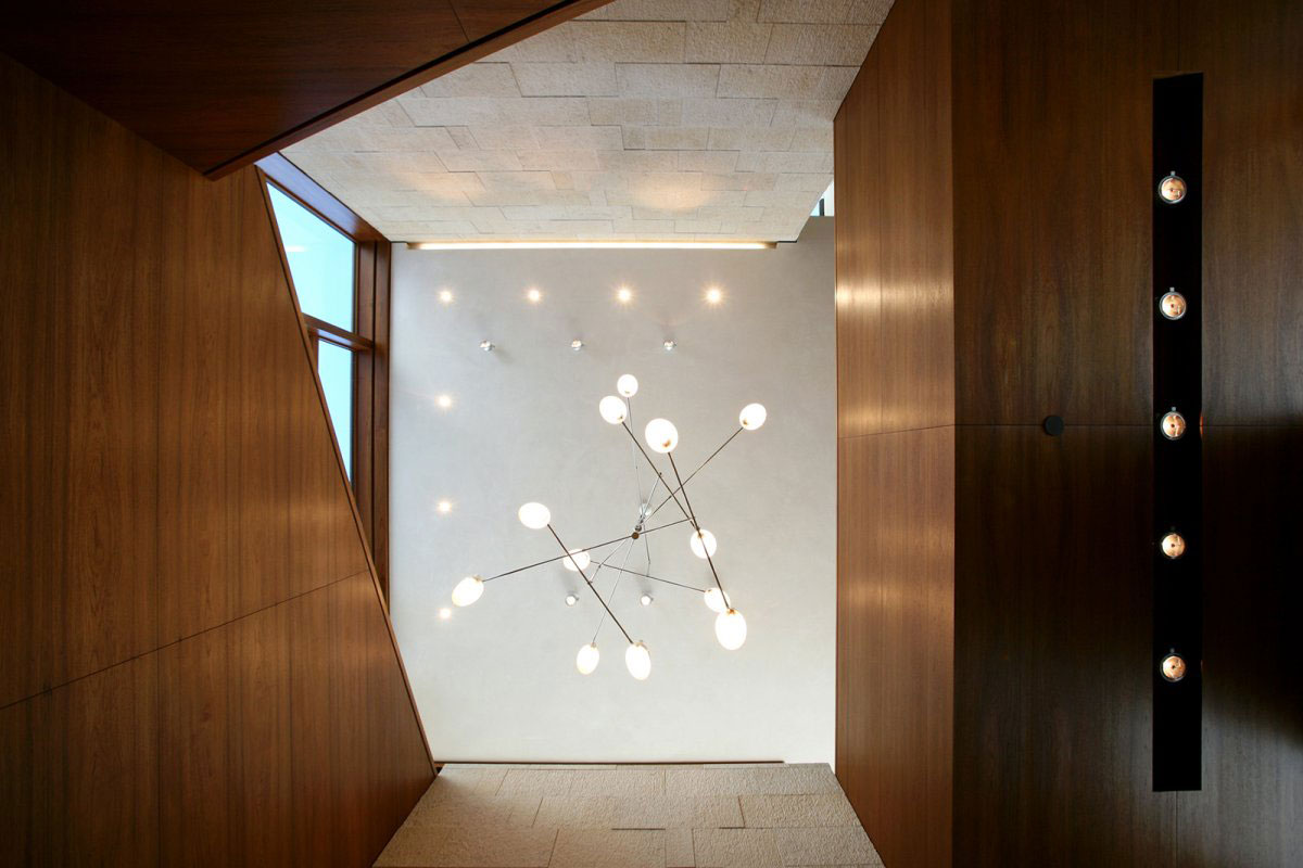 Интерьер особняка Linear House от Studio B Architects, Аспен, штат Колорадо, США