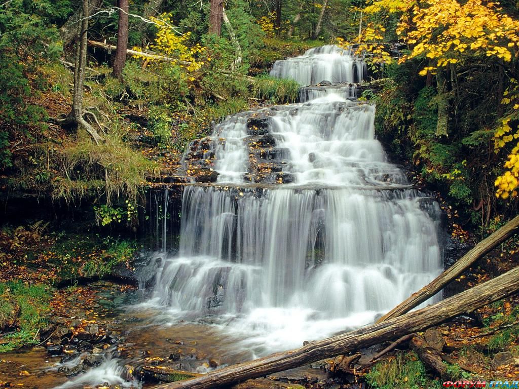 wagner falls alger county michigan