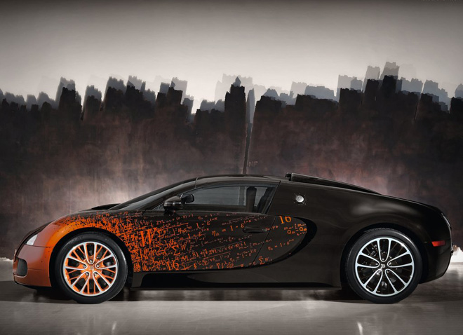 Скоростной суперкар «Bugatti Veyron» от Бернар Венет