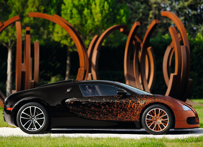 Скоростной суперкар «Bugatti Veyron» от Бернар Венет