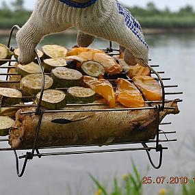 Гриль для рыбака и туриста