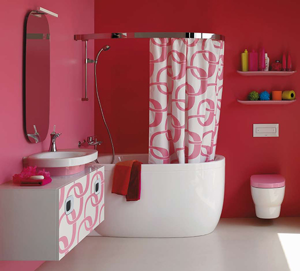 tub-shower-and-mirror-in-pink-bathroom