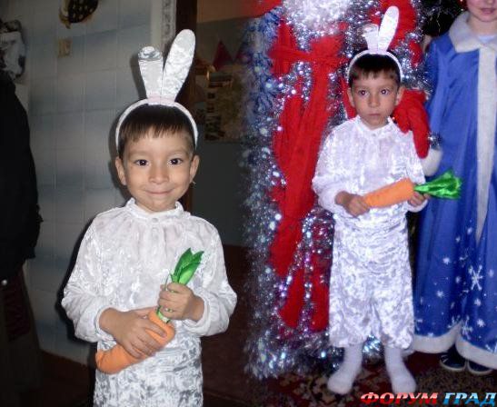 костюм зайчика