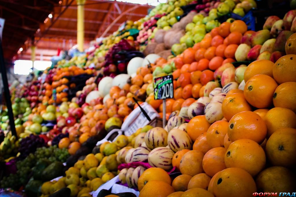 ягоды, фрукты и овощи для здорового питания