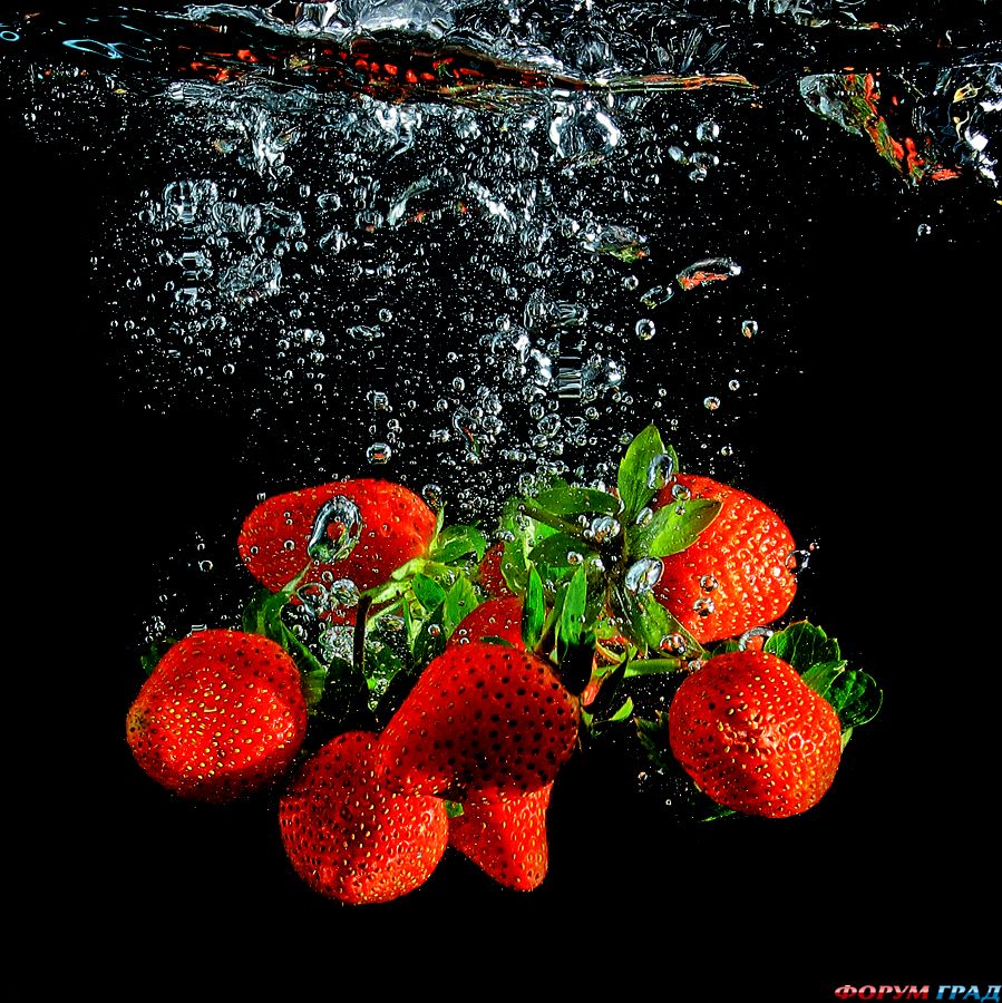 ягоды, фрукты и овощи для здорового питания