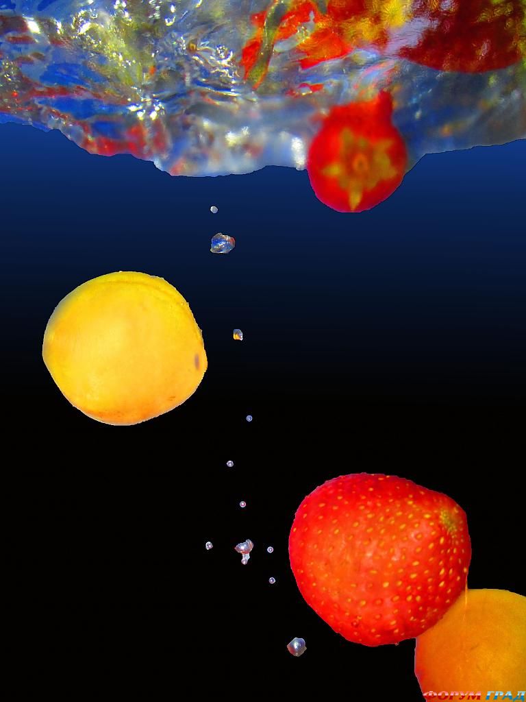 ягоды, фрукты и овощи для здорового питания