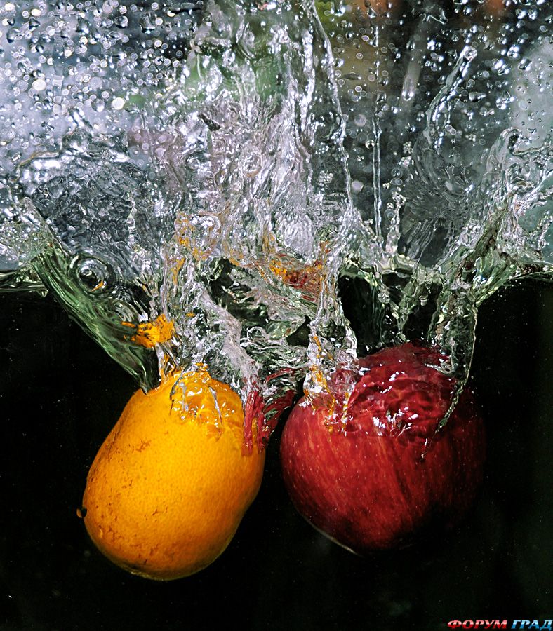 ягоды, фрукты и овощи для здорового питания